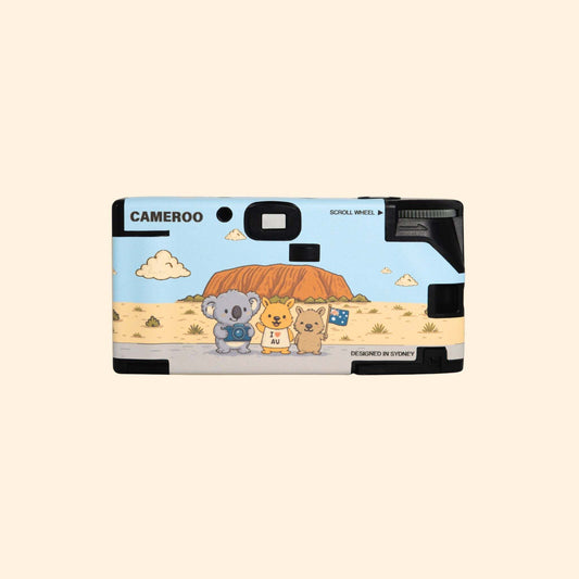 9to5studios Cameroo Disposable 35mm Film Camera Aussie Outback