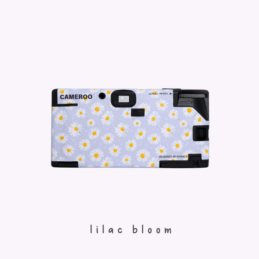 9to5studios Cameroo Disposable 35mm Film Camera Daisy Bloom - Lilac Bloom