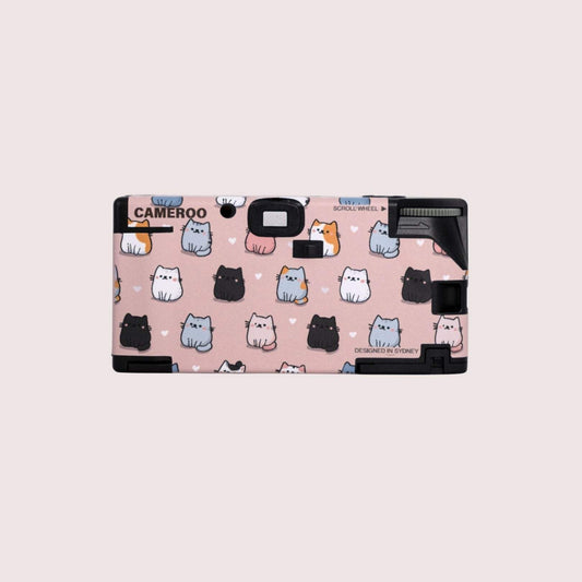 9to5studios Cameroo Disposable 35mm Film Camera Kitty Crush