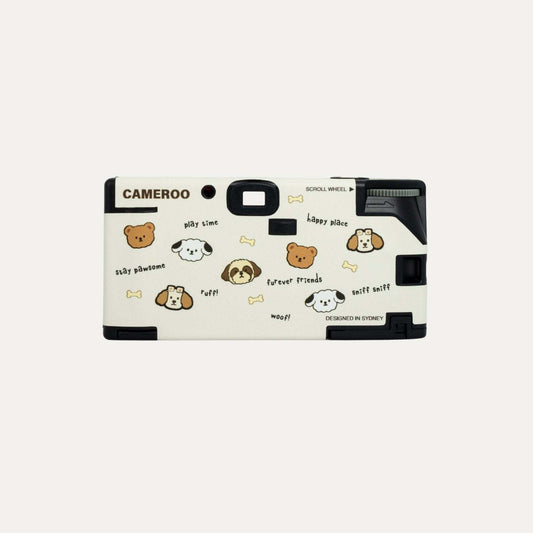 9to5studios Cameroo Disposable 35mm Film Camera Puppy Parade