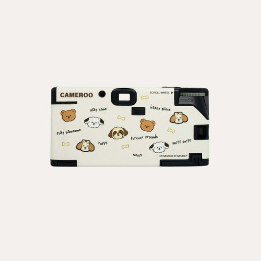 9to5studios Cameroo Disposable 35mm Film Camera Puppy Parade