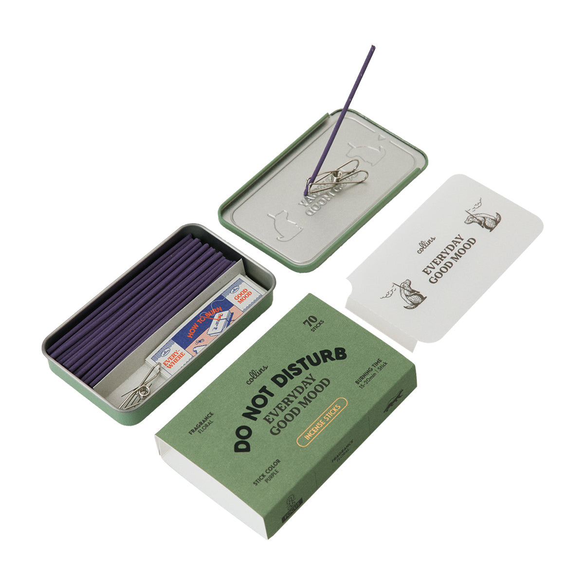 9to5 Studios_Collins Natural Incense Sticks Do Not Disturb