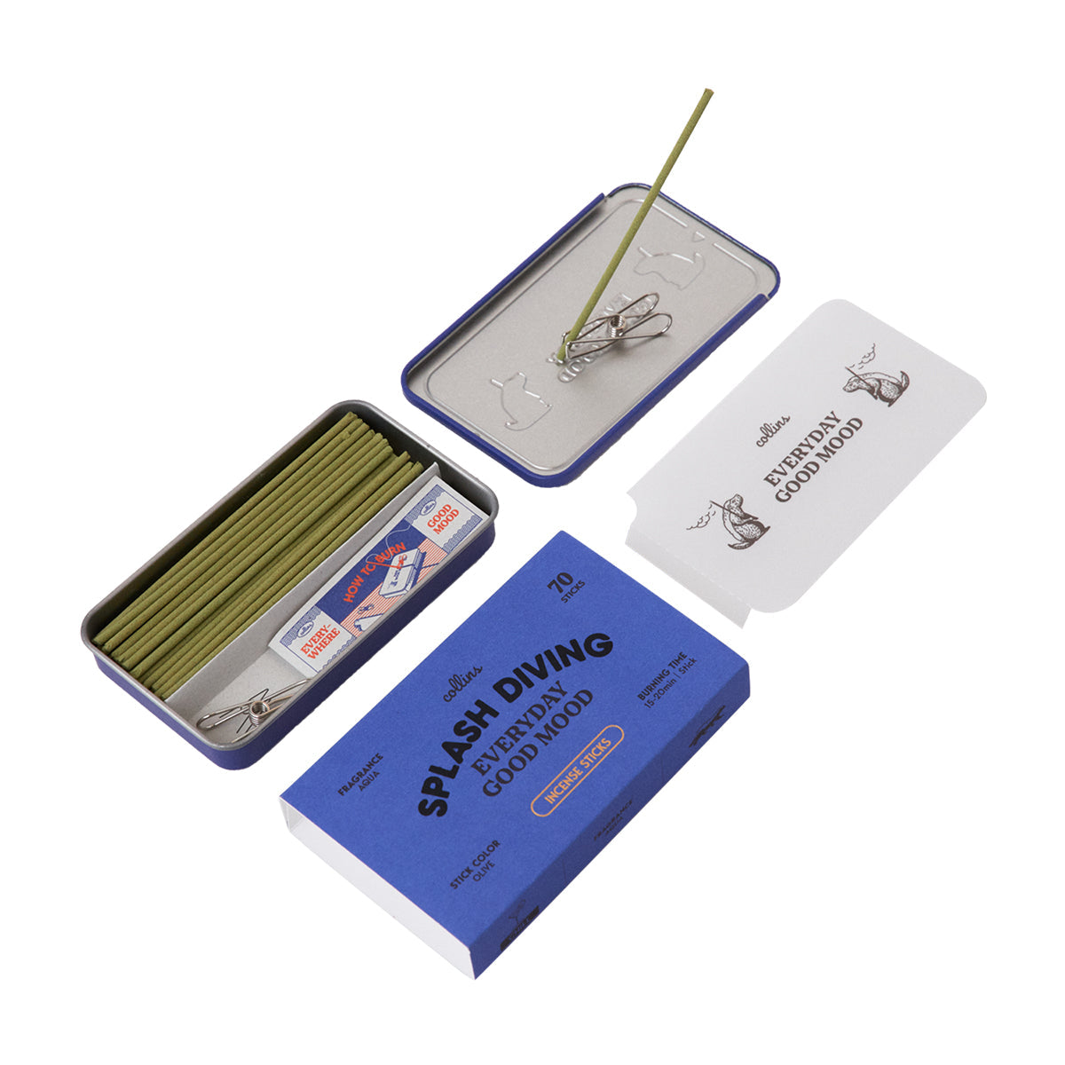 9to5 Studios_Collins Natural Incense Sticks Splash Diving