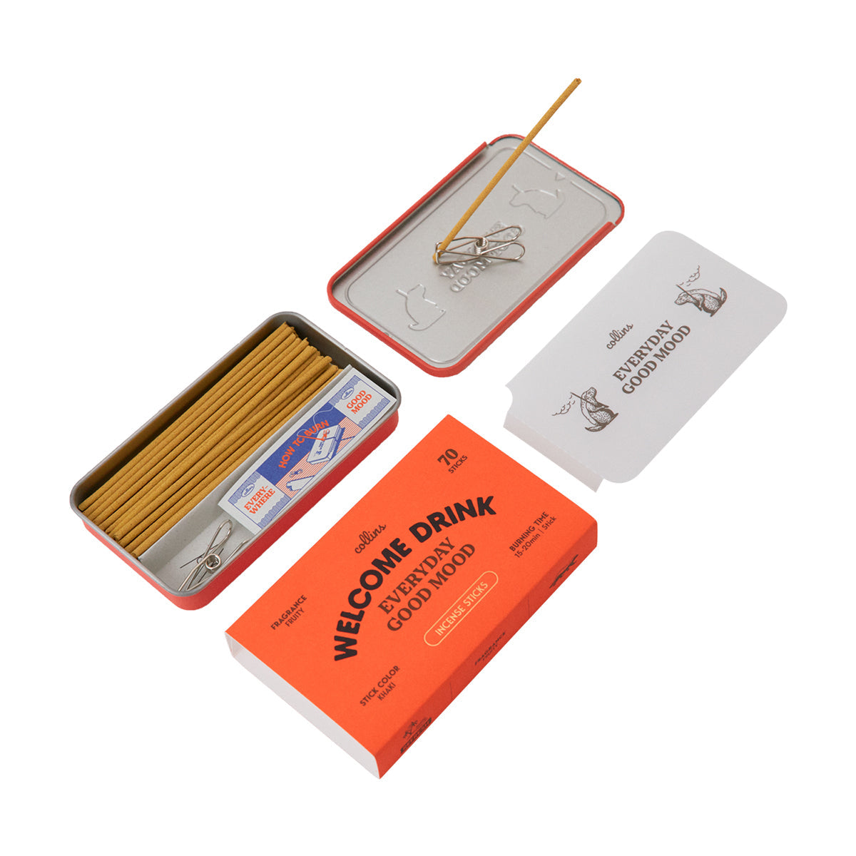9to5 Studios_Collins Natural Incense Sticks Welcome Drink