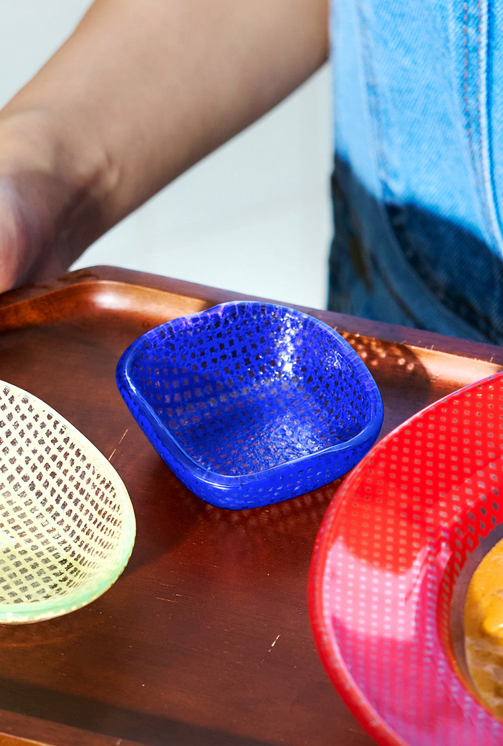 9to5 Studios_Eding CHECKY Square Sauce Bowl