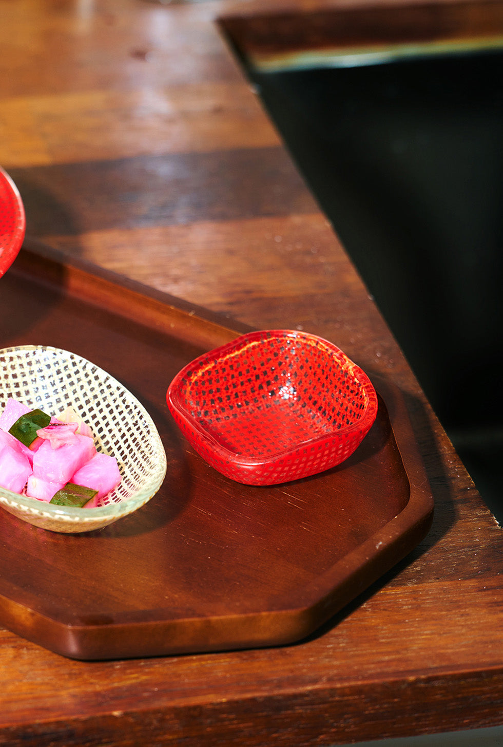 9to5 Studios_Eding CHECKY Square Sauce Bowl