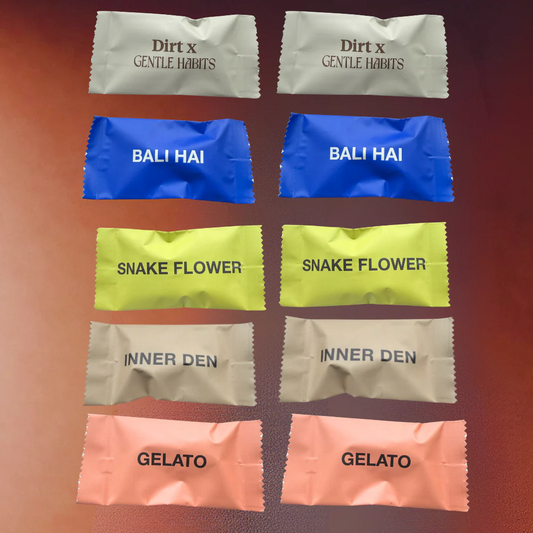 Gentle Habits The Second Wave Discovery Set Green with five signature incense scents in portable cones