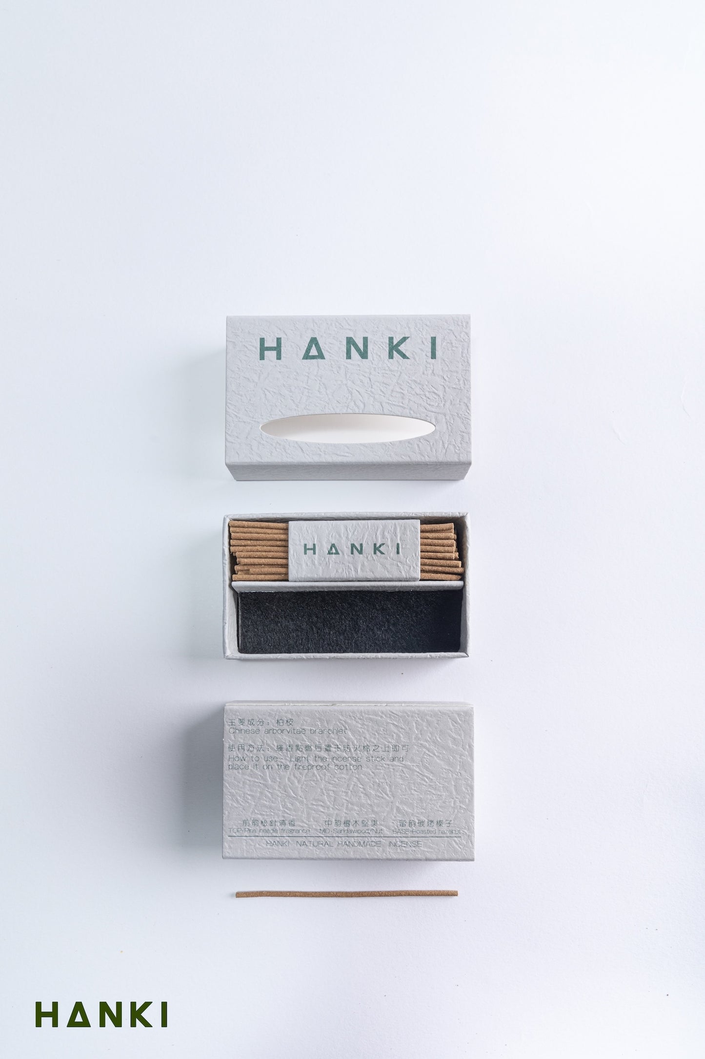 9to5 Studios_HANKI - Tibetan Juniper Branches Incense Travel Size