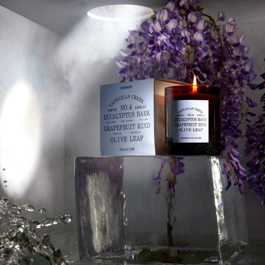 9to5 Studios_Hunter Candles - NO. 4 TASMANIAN CREEK / eucalyptus bark, grapefruit rind, olive leaf_Australian soy wax candles
