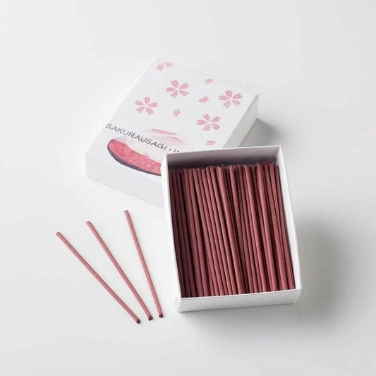 Kousaido HANGA Cherry Blossom Incense stick with sakura artwork packaging