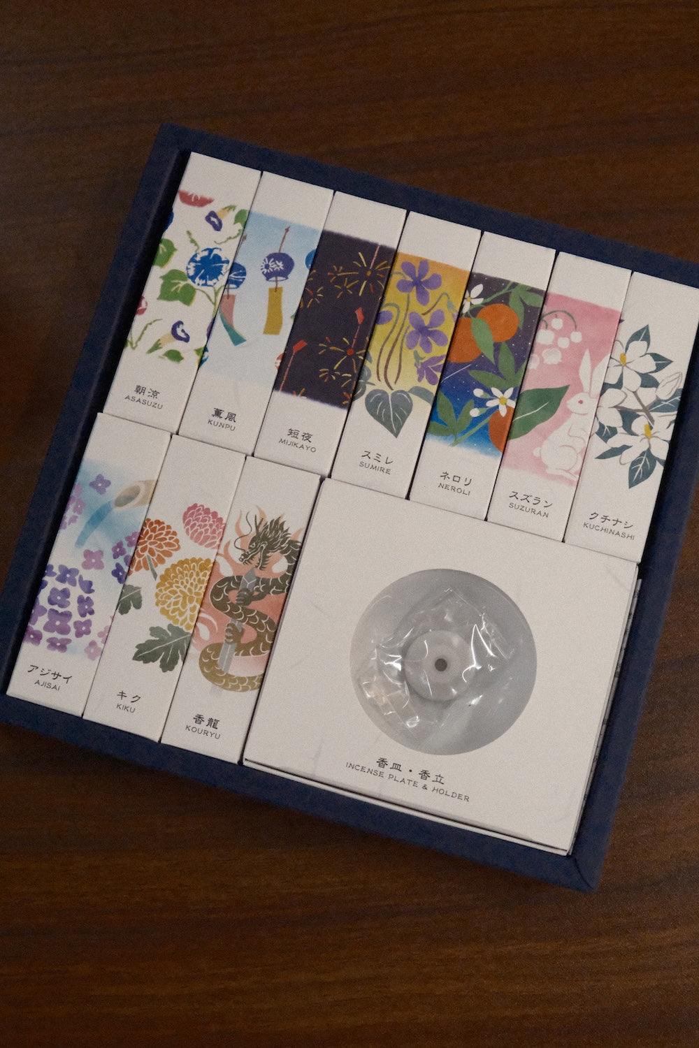 9to5 Studios Kousaido HANGA INCENSE 10 kinds set - Colors