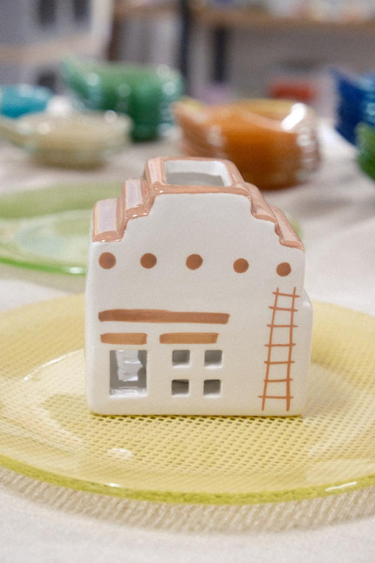 9to5 Studios Paddywax Santa Fe Adobe Style Incense & Tea Light Holder