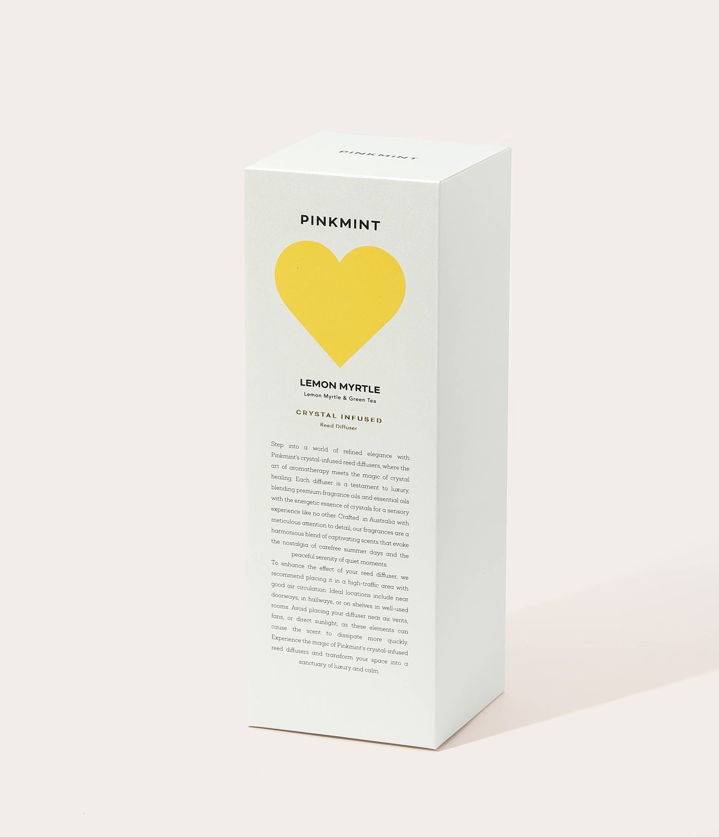 9to5 Studios_Lemon Myrtle Reed Diffuser Crystal Infused