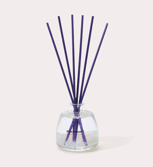 Pinkmint Candle Night Sakura 200ml crystal-infused reed diffuser with cherry blossom scent