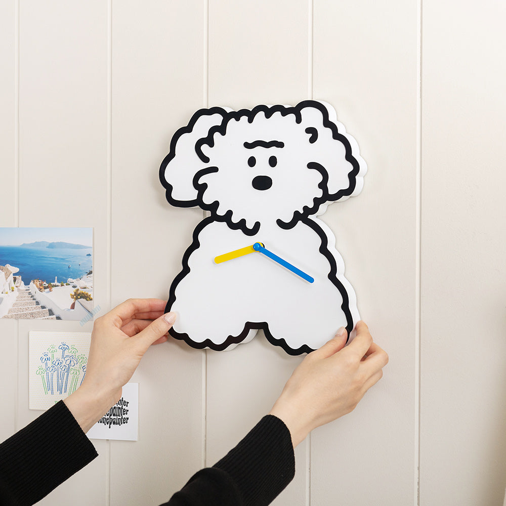 9to5 Studios_Romane Brunch Brother Clouds Wall Clock