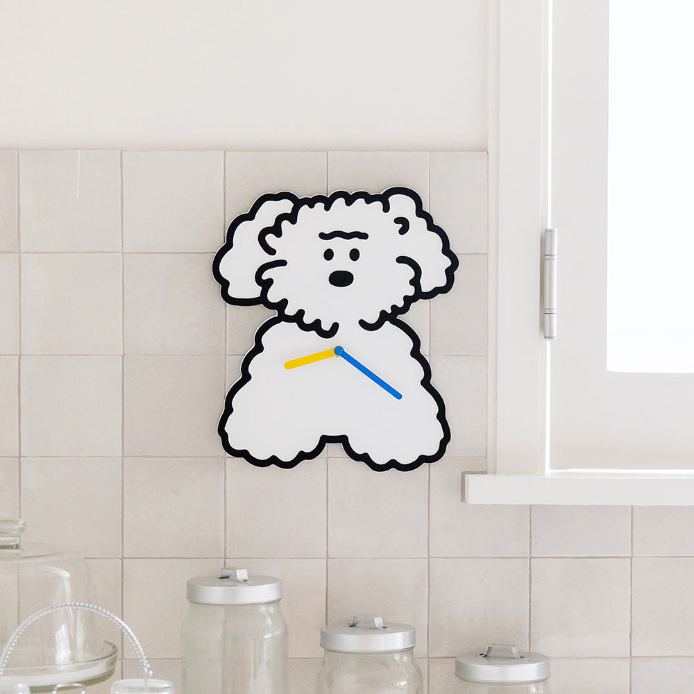 9to5 Studios_Romane Brunch Brother Clouds Wall Clock