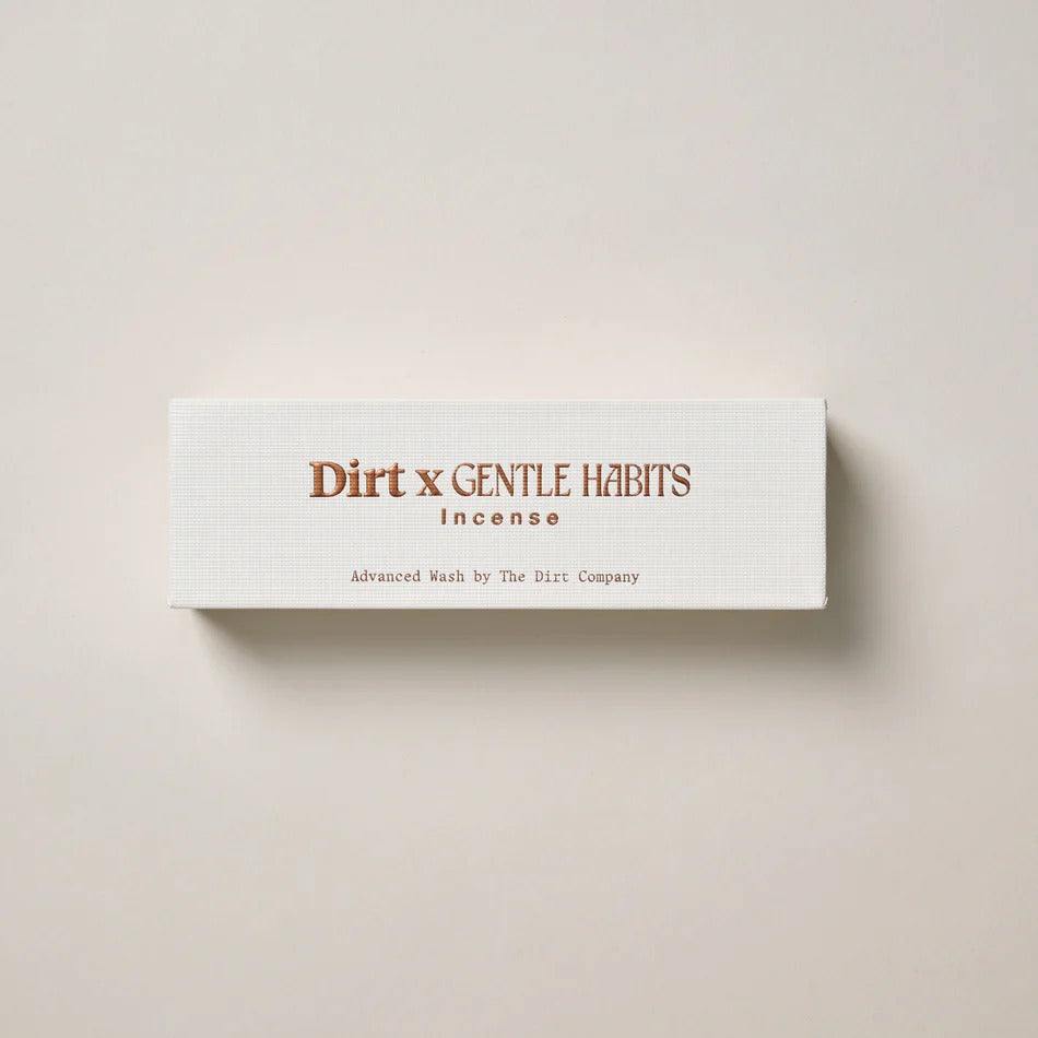 The Dirt x Gentle Habits Advanced Wash Incense with green fig leaves and bergamot aroma