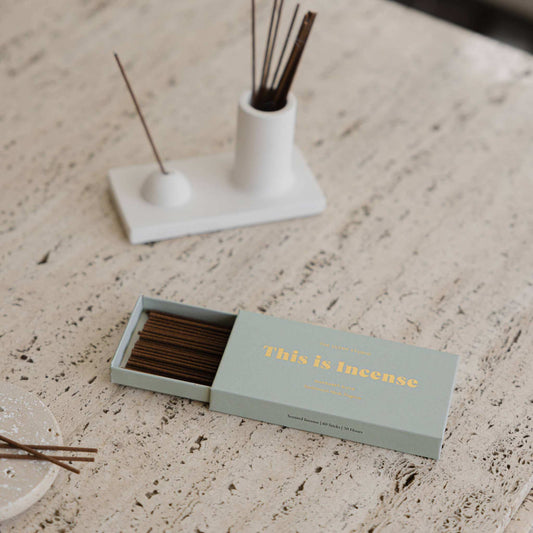 Box of Margaret River incense sticks by Gentle Habits with woody, resinous scent inspired by Western Australia