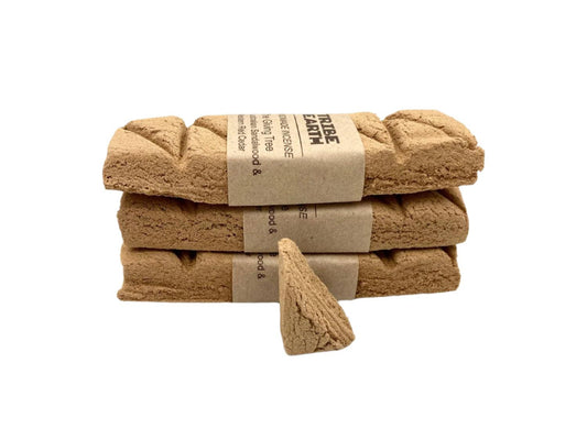 Tribe Earth GIVING TREE handmade incense plank with WA Sandalwood and Western Red Cedar wood