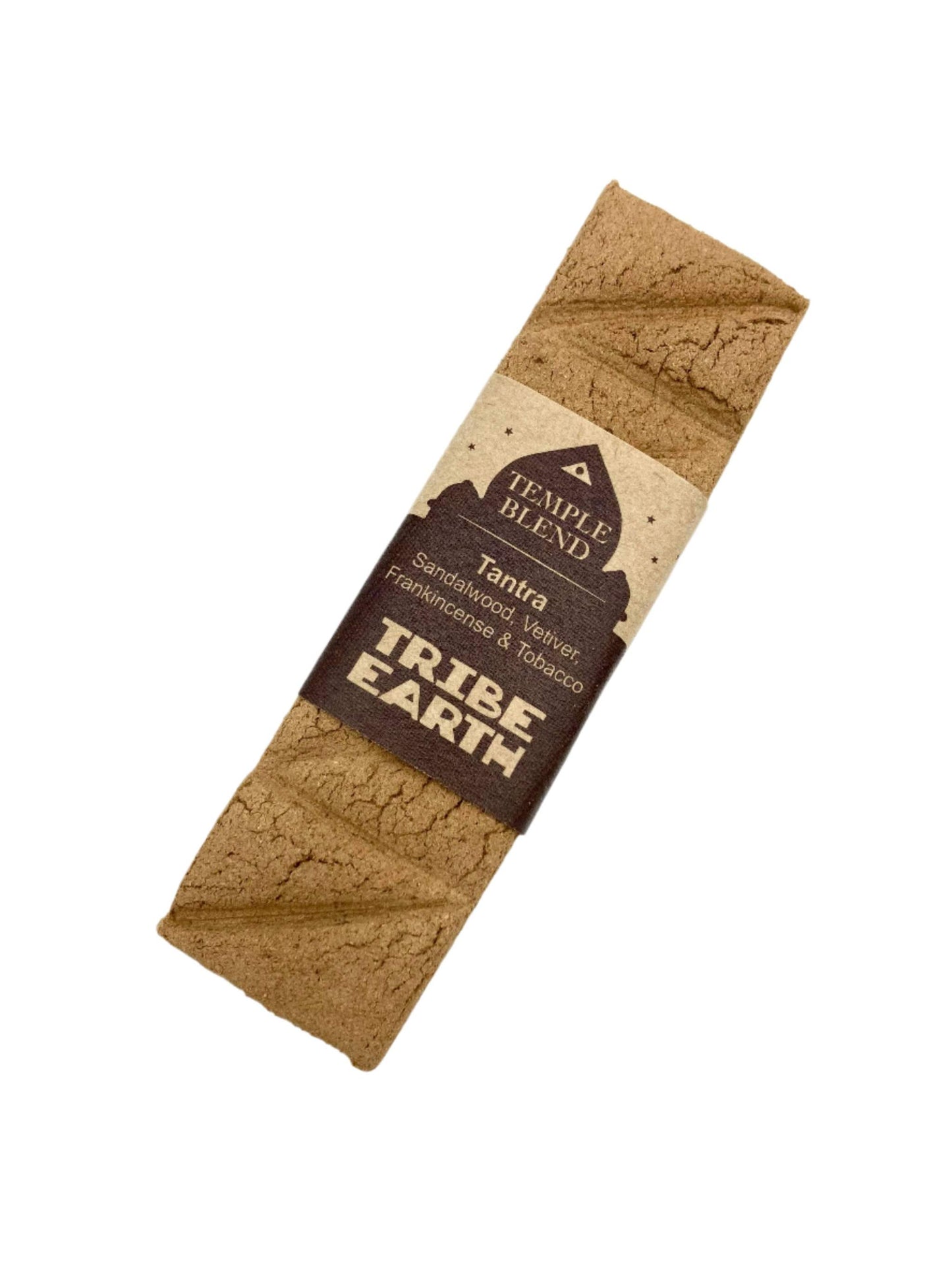Tribe Earth Tantra-Temple Handmade Incense Plank with sandalwood and vetiver blend