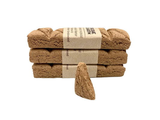 Tribe Earth Incense Peaceful Warrior Handmade Sandalwood Patchouli Incense Plank with 20-30 Minutes Burn Time