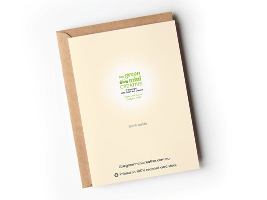 Dancing Wombats Card | Gender Neutral Birthday Card