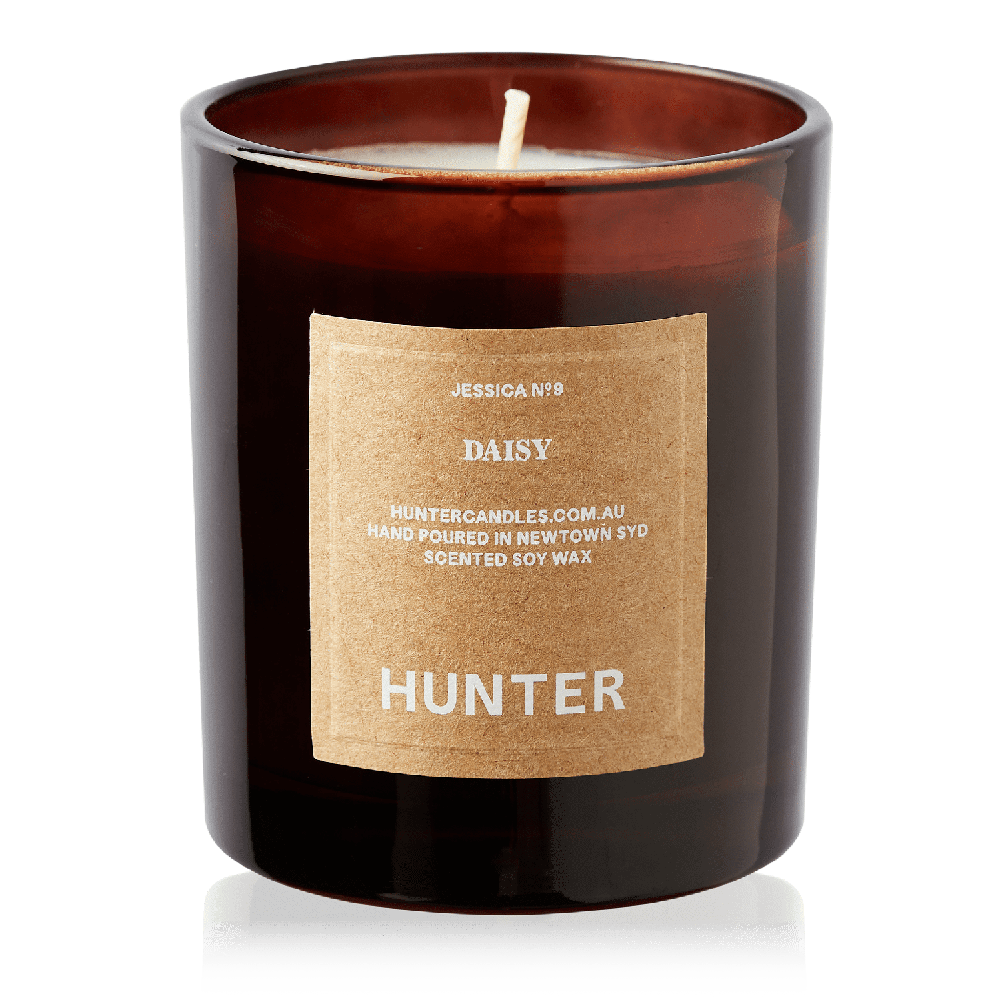 9to5 Studios_Hunter Candles - JESSICA / daisy_Australian soy wax candles