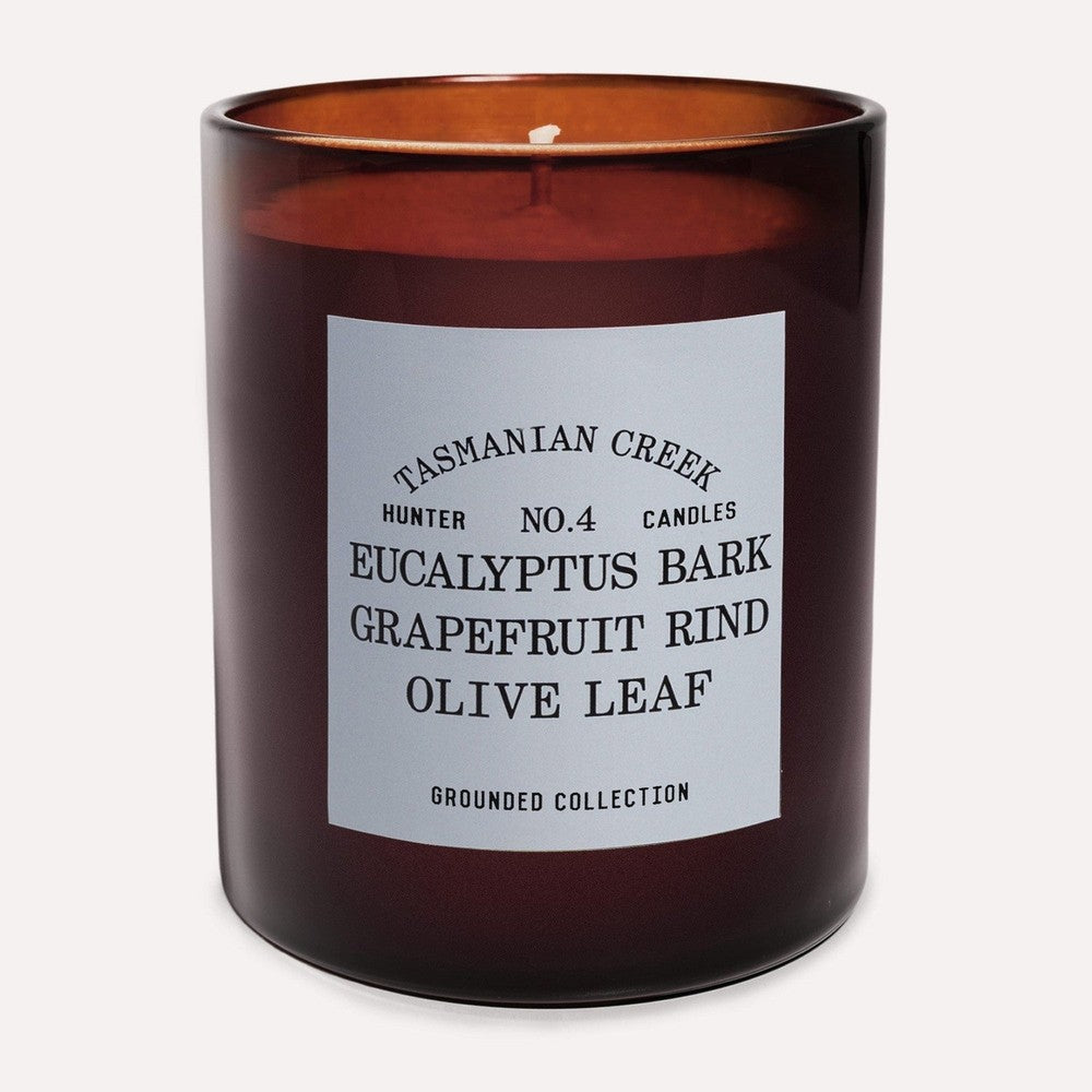 9to5 Studios_Hunter Candles - NO. 4 TASMANIAN CREEK / eucalyptus bark, grapefruit rind, olive leaf_Australian soy wax candles