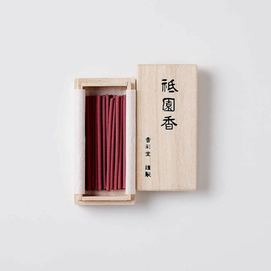 Kousaido Flowers of Gion Incense 30 sticks with floral sandalwood and amber scent inspired by Kyoto's Gion district