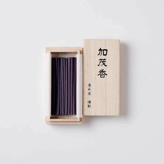 Kousaido The Murmuring of Kamo Incense 30 short sticks with sandalwood freesia fragrance