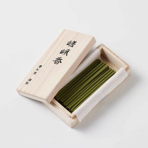 Kousaido Morning mist incense sticks inspired by Saga bamboo forest morning mist with sandalwood and lily of the valley scent