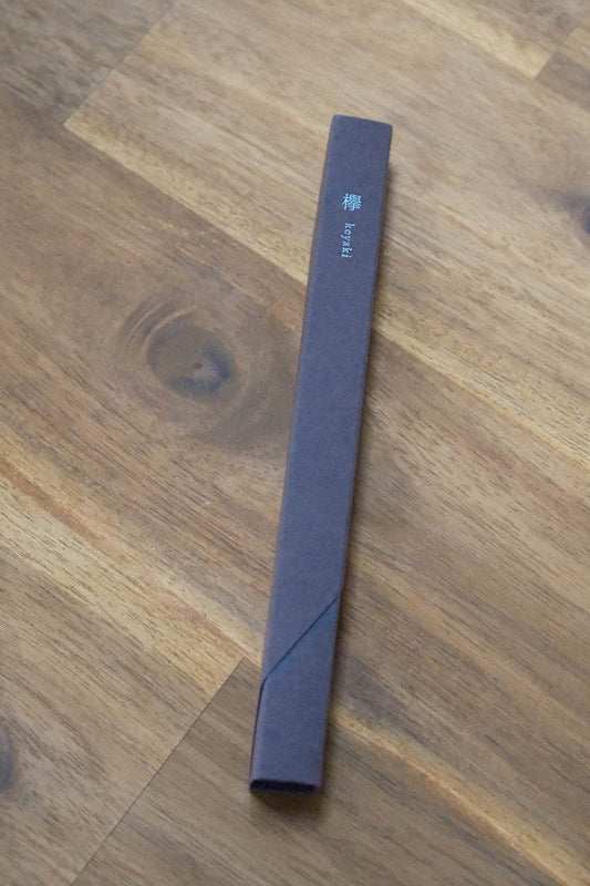 Kousaido WABOKU Zelkova incense sticks with warm sandalwood scent, traditional Japanese aroma