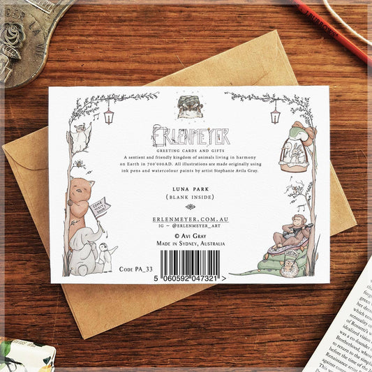 Luna Park - Greeting Card