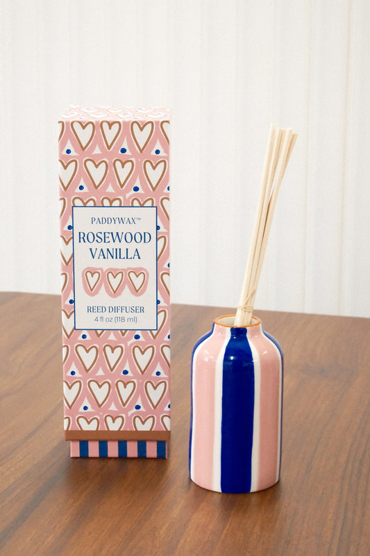 9to5 Studios Paddywax A Dopo “Hearts” Diffuser – Rosewood Vanilla