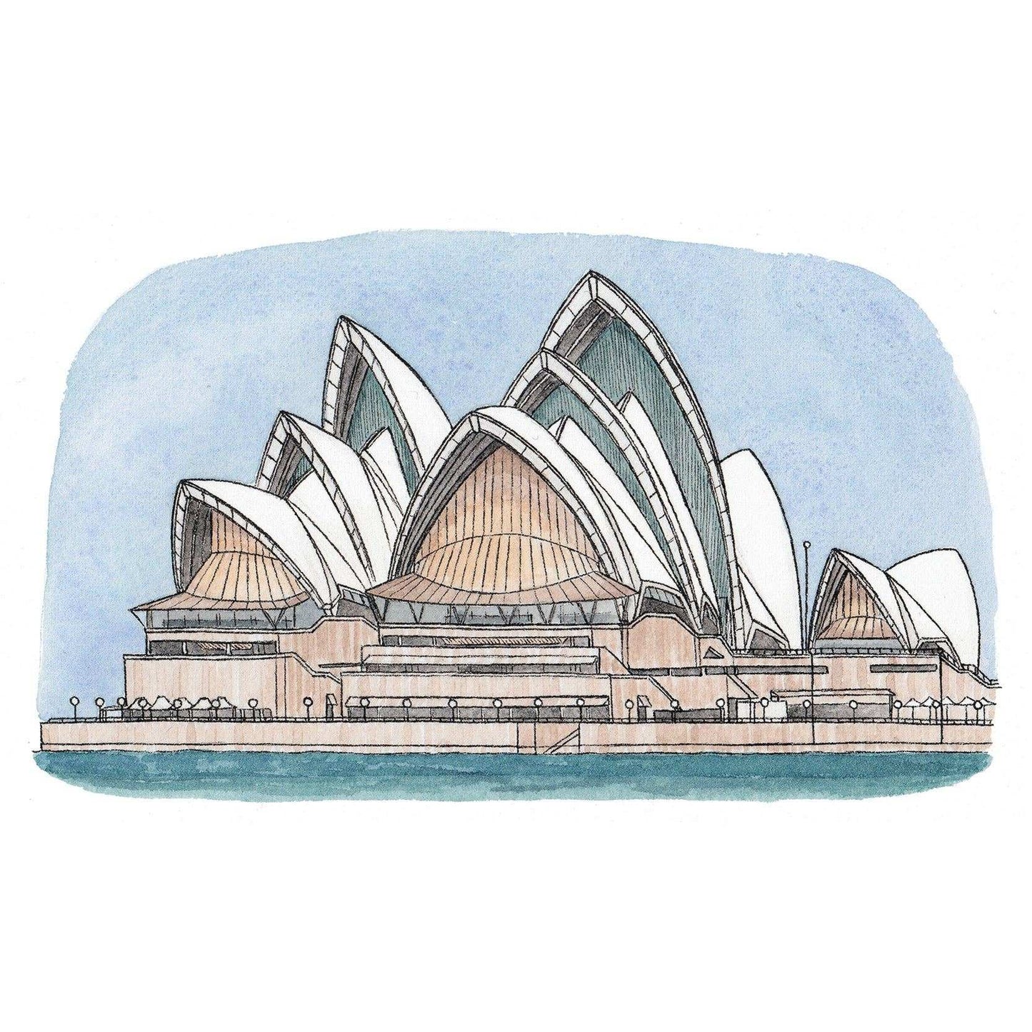Sydney Opera House - Greeting Card