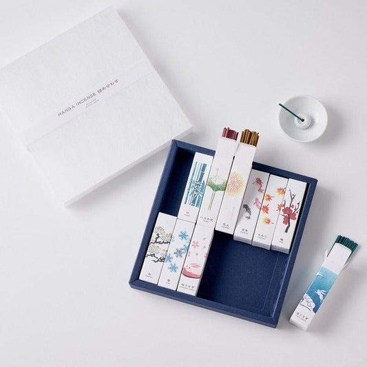 Two Kousaido HANGA Incense Gift Sets Inspired by the Four Seasons