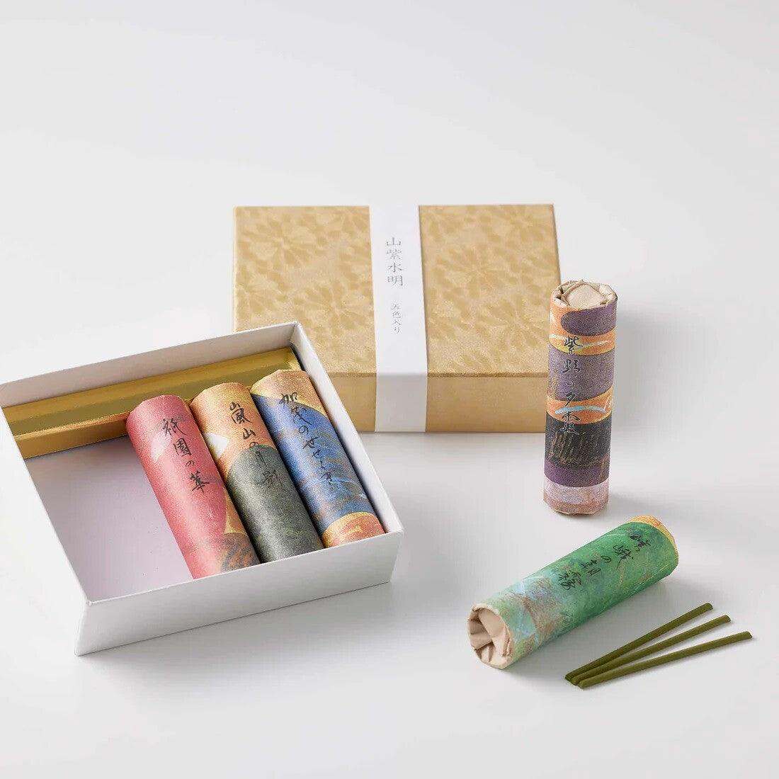 Australian incense gift set with sticks, holder and dish