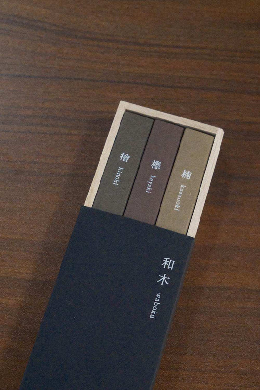 Hinoki smell like clean dry Japanese wood incense with fresh green and warm notes