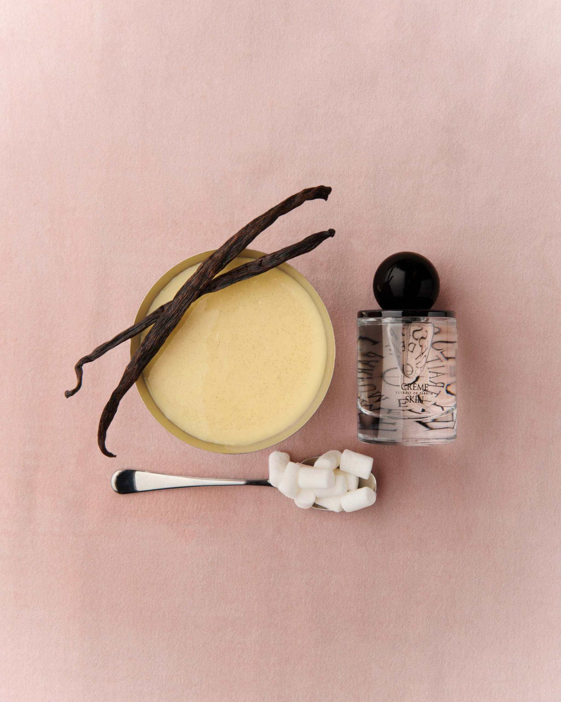 Odesse Crème Skin Extrait de Parfum, soft creamy gourmand fragrance
