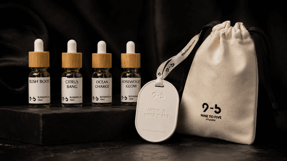 Ceramic Stone Diffusers for Cars and Small Spaces: Meet 9TO5 SCENTS