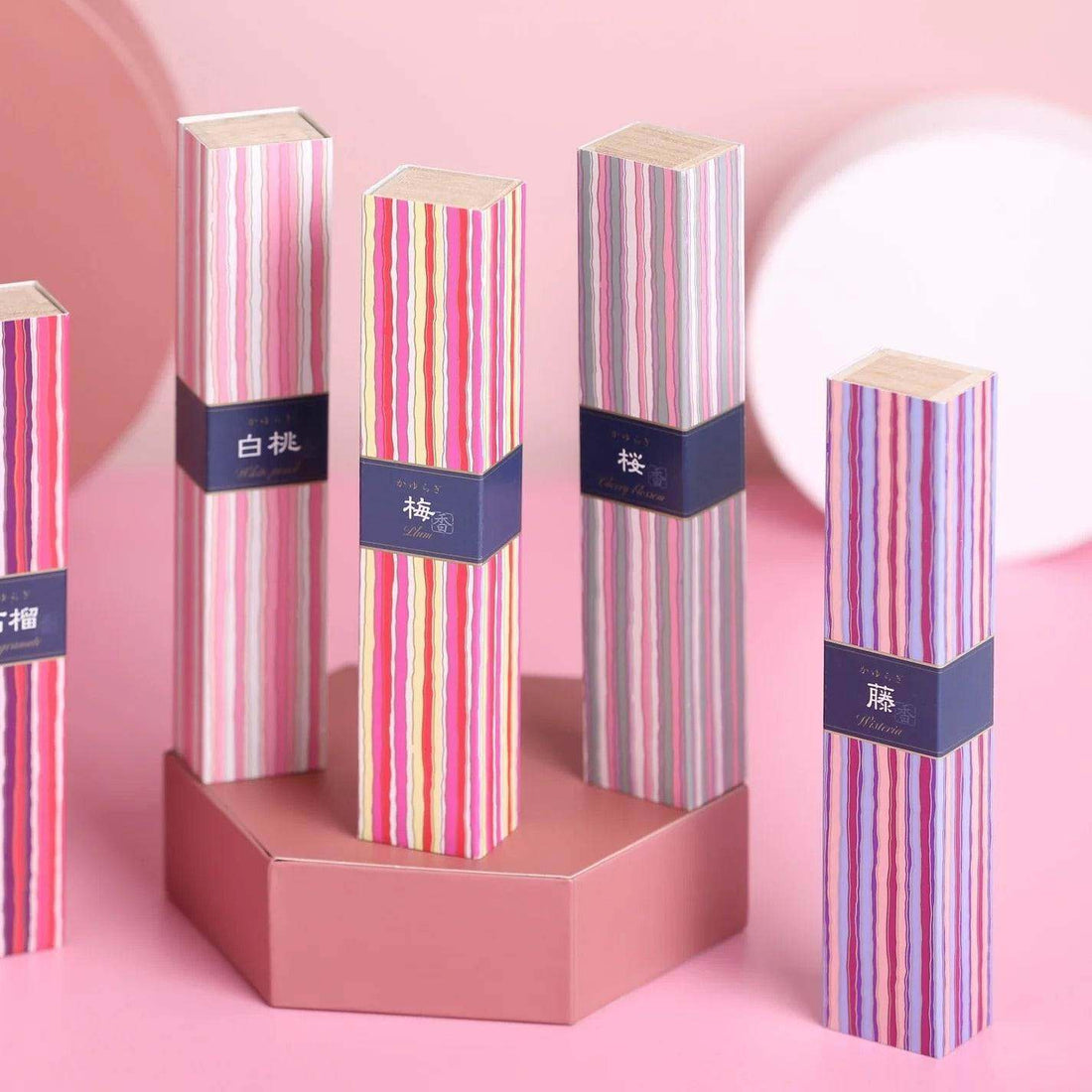 Osmanthus, Plum or White Peach? Three Soft Japanese Incense Directions