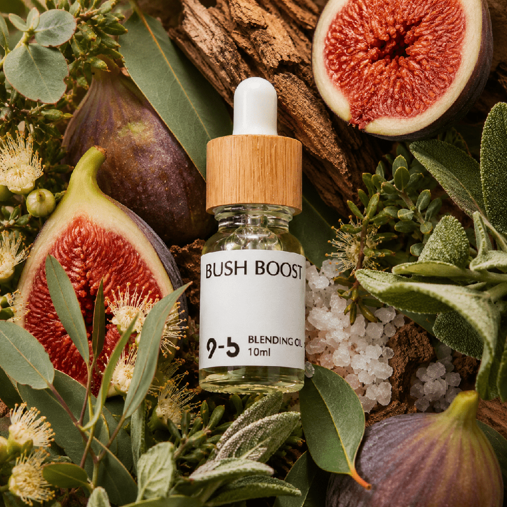 Bush Boost Blending Oil 10ml with Australian bush figs and eucalyptus leaves