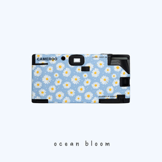 9to5studios Cameroo Disposable 35mm Film Camera Daisy Bloom - Ocean Bloom