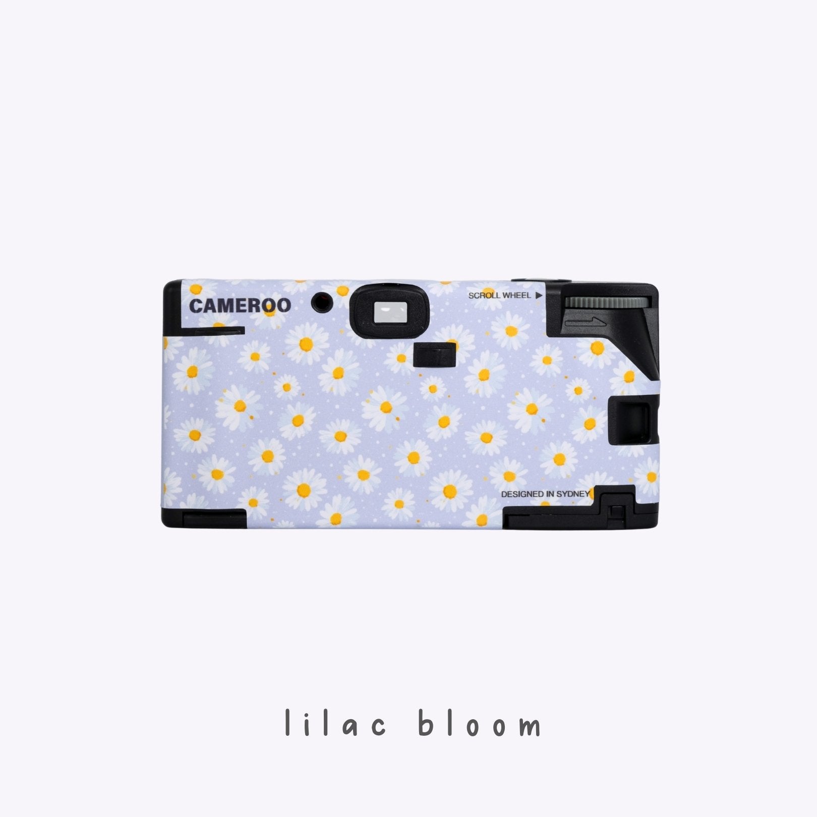 9to5studios Cameroo Disposable 35mm Film Camera Daisy Bloom - Lilac Bloom