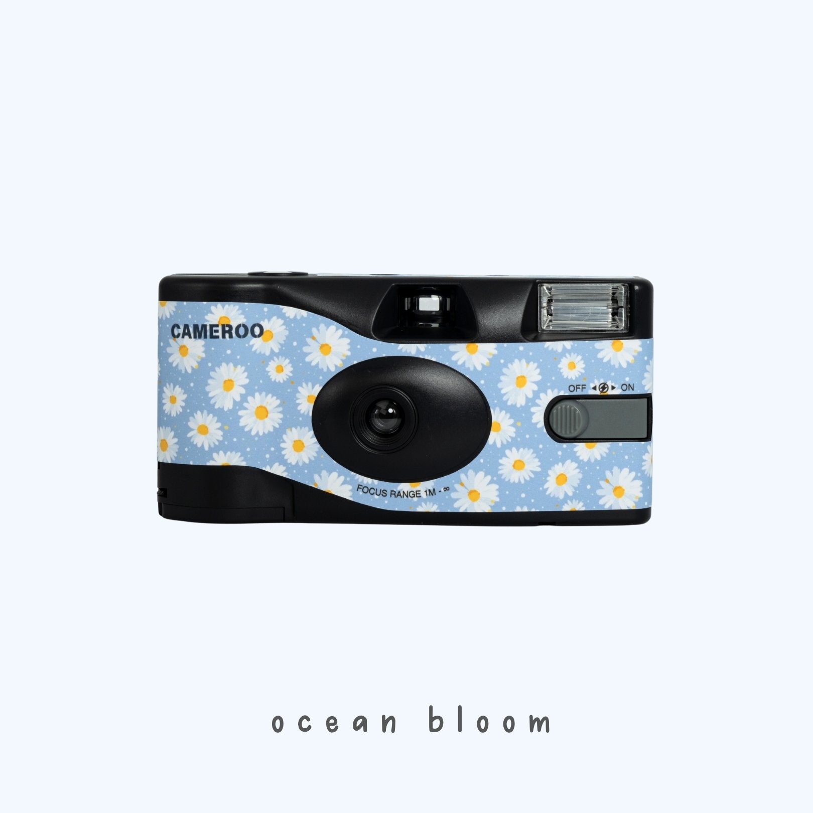 9to5studios Cameroo Disposable 35mm Film Camera Daisy Bloom - Ocean Bloom
