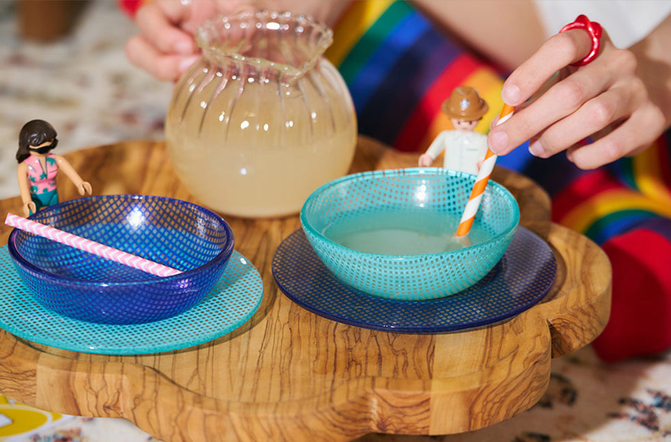 9to5 Studios_Eding Checky Dessert Plate