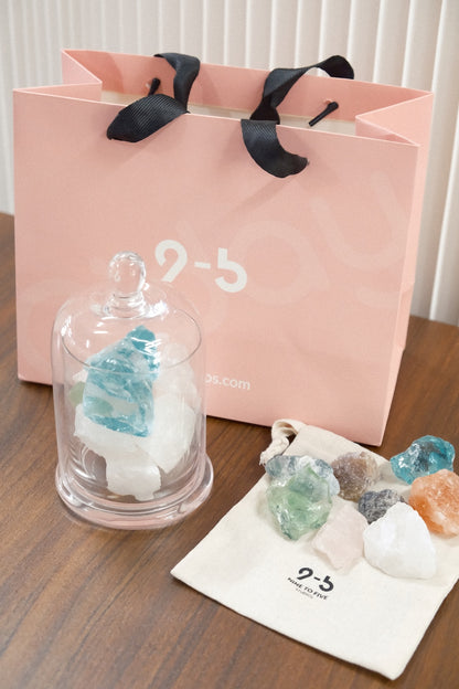 9to5studios Essential Oil & Crystal Stone Diffuser Workshop