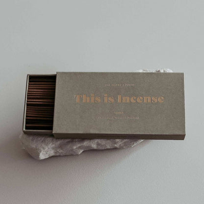 Gentle Habits This Is Incense Yamba with cedarwood scent and 60 sticks burning 25-30 minutes