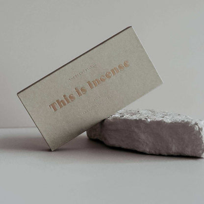 Gentle Habits This Is Incense Yamba with cedarwood scent and 60 sticks burning 25-30 minutes