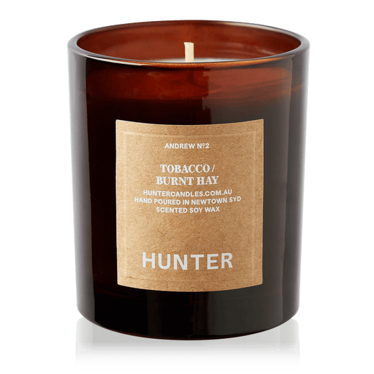 9to5 Studios_Hunter Candles - ANDREW / tobacco + burnt hay